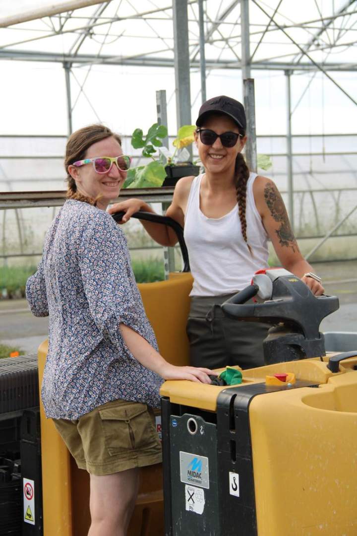 L’équipe de notre société à Plougoumelen